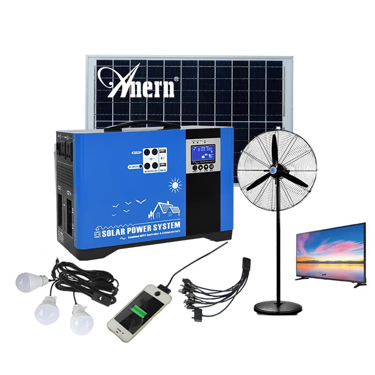 Solar Generator 5000 Watt Off Grid Portable Power Station 1kw With Solar Panel For Home For Camping Ups Solar Generador