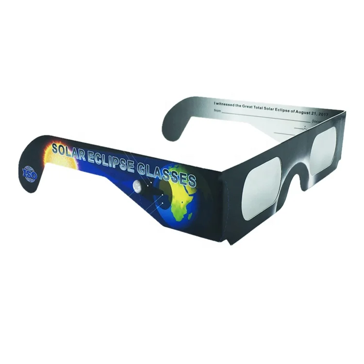 
Eclipse Glasses - ISO and CE Certified Safe Solar Eclipse Shades Viewer and Filters 