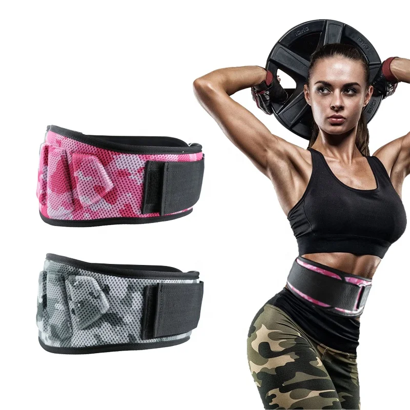 Power lifting belts Custom Private Label Adjustable Neoprene Women and men Weight Loss Slimming Sweat Belt Waist trimmer