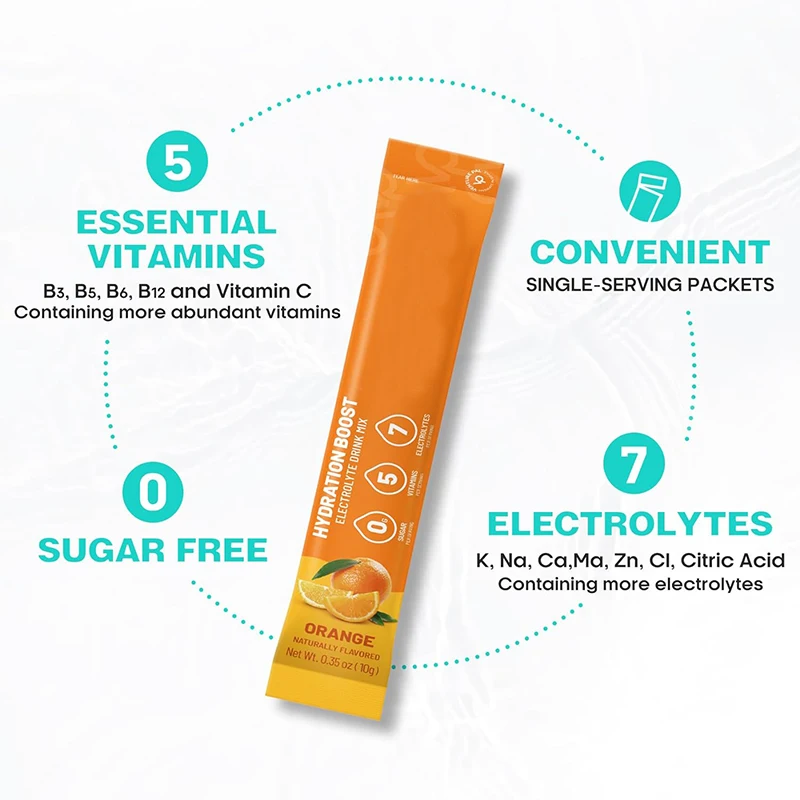 OEM/ODM Private Label Bodybuilding sports nutrition supplements energy drinks fruit flavor Electrolyte Drink Powder