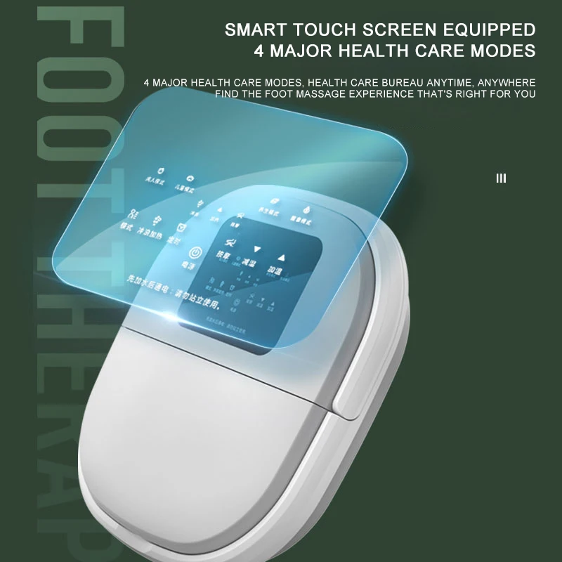 Water Temperature Control Relieve Feet Muscle Pain Foot Spa Massager Bath with Heat