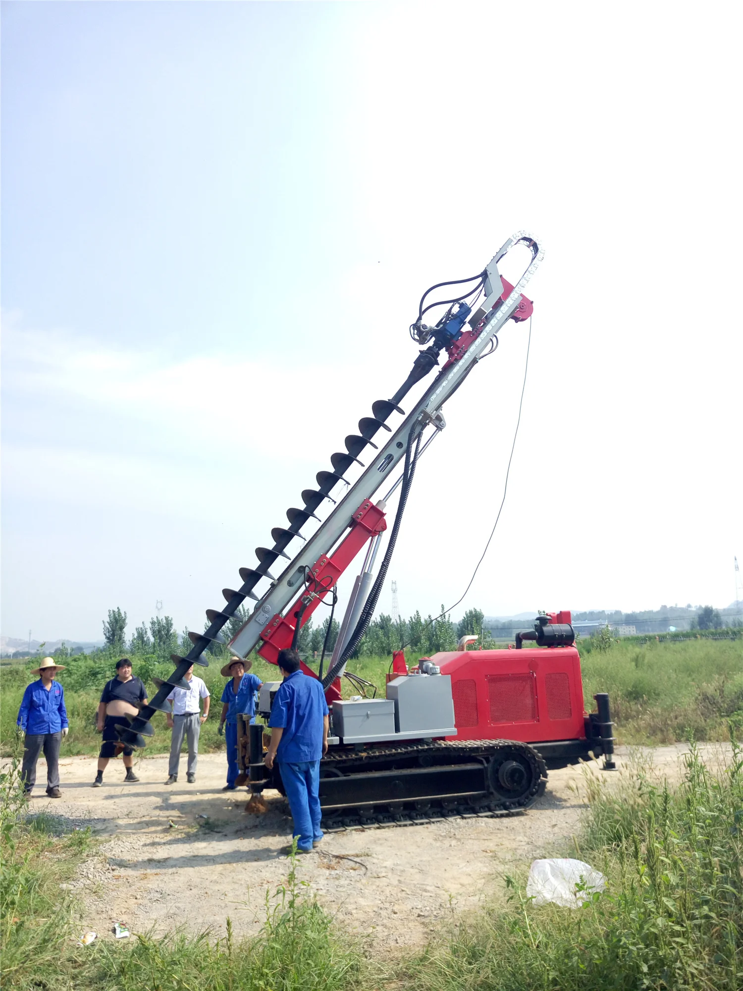 foundation pile drilling hydraulic bore pile machine pile Drilling diameter 500-1500mm
