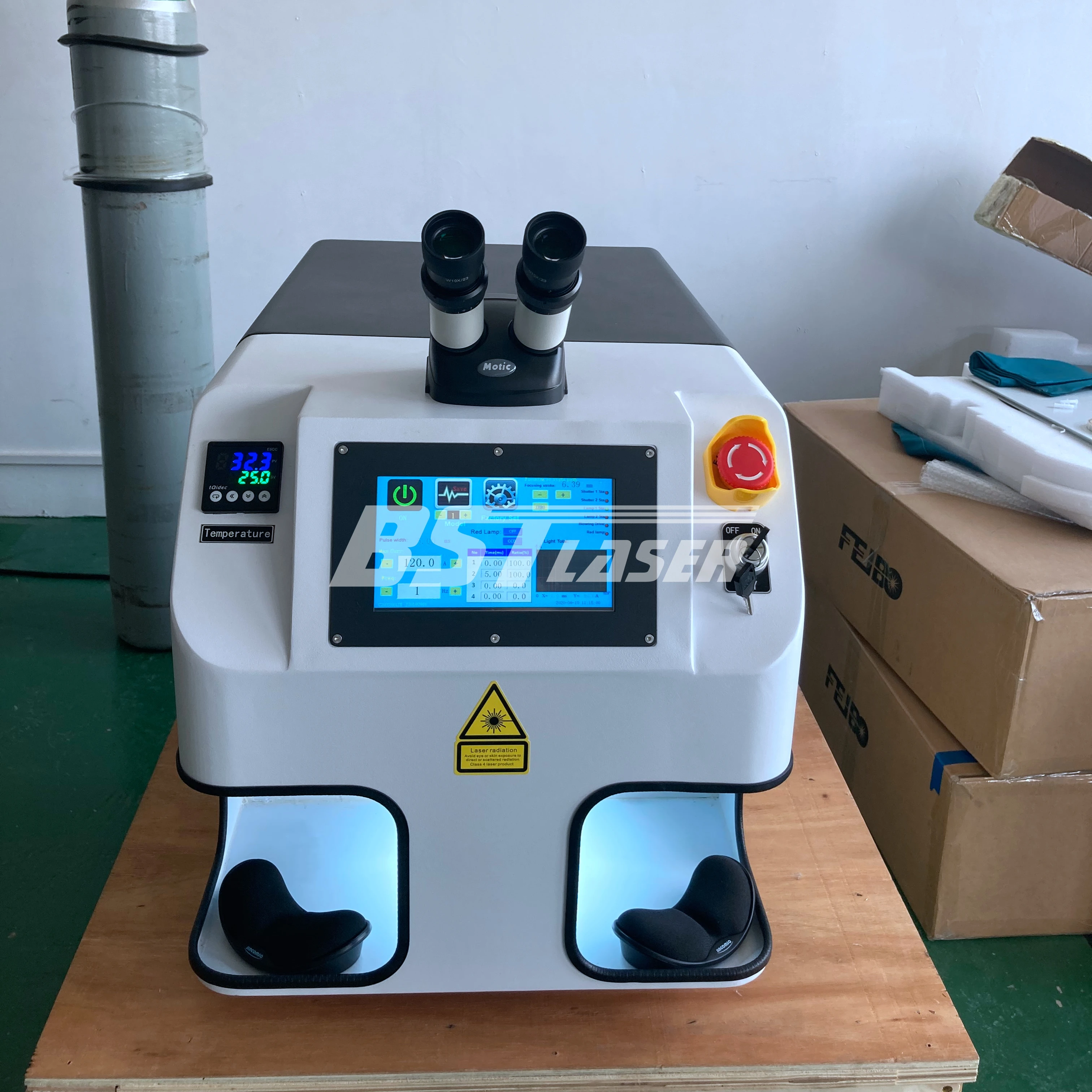 60W 100W 150W 200W Gold Silver Mini Customized Laser Spot Welding Soldering Machine for Jewellery