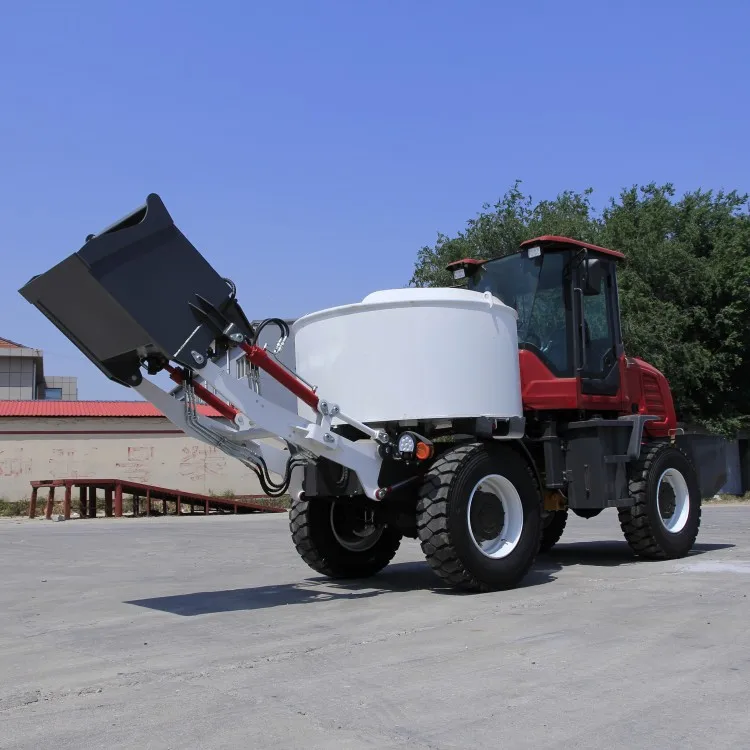 2 cubic meter self loading truck pan mixer concrete mixer truck spare parts concrete mixer and pump combination