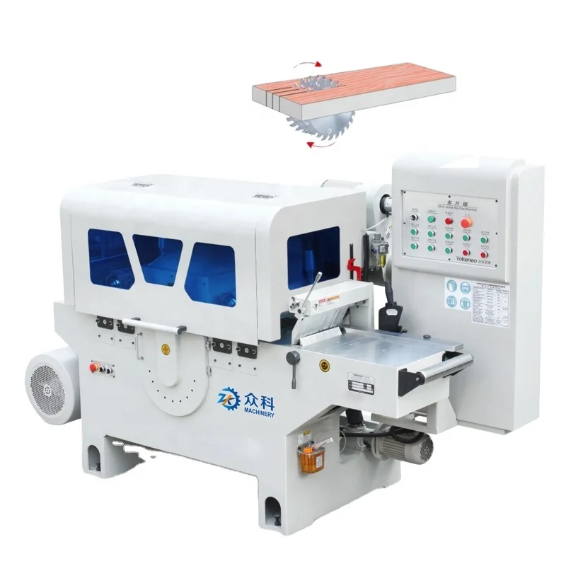 MJ432/MJ440 Foshan Industrial Wood Cutting Machine Multiple Multi Circular Rip Saw For Sale