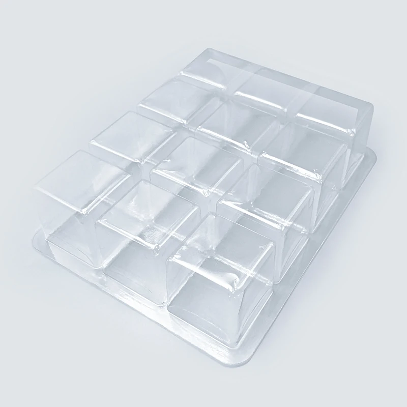 Mini Frozen Storage Square Plastic Food Grade Ice Cube Tray Mold