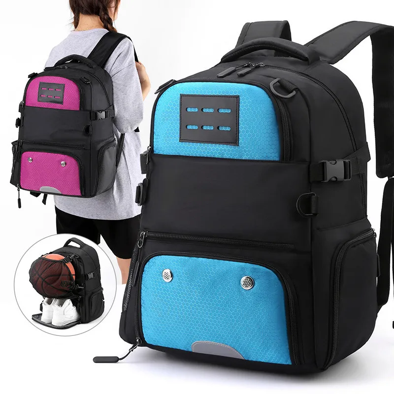 Team Drawstring Gym Basketball Backpack for Men Sports Women School Boys Shoulder Swim Dry Wet Training Fitness Football Bags