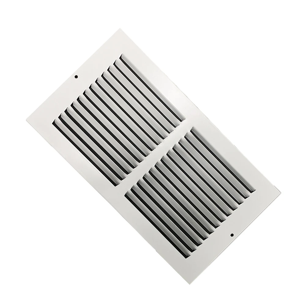 Air Ventilation Dryer Vent Outlet 8 Inches Louvered Air Square Vents  for HVAC Systems Aluminum Powder Coated Air Vent