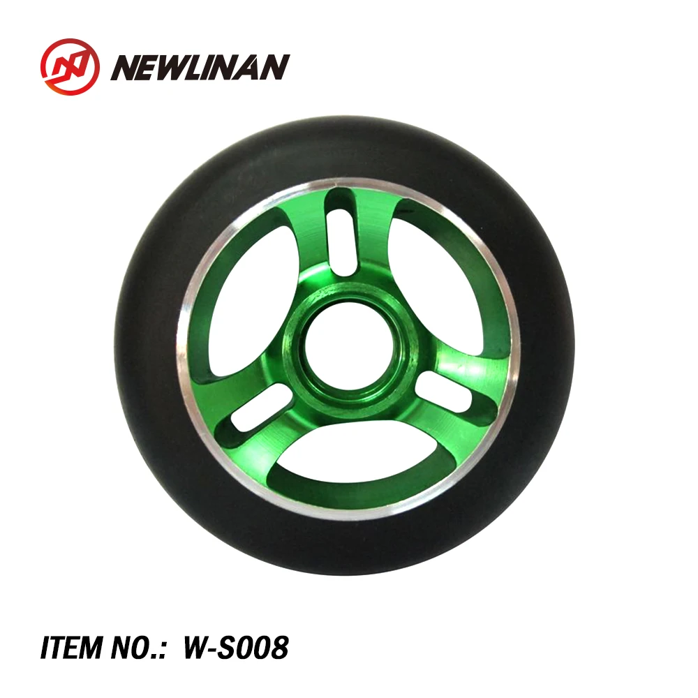 
100/110mm Pro Scooter Metal Core PU Wheels 