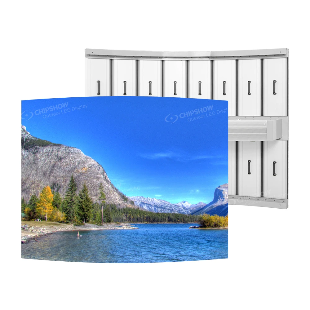 Chipshow Full Color Display P6.67 P8 P10 Super Thin Panel HD Sign Board Waterproof Module 3D Advertising Outdoor LED Screen