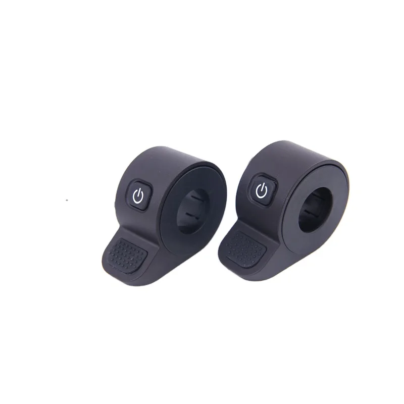 24V/36V/48V E-Bike Thumb Throttle Speed Control Twist Gas Throttle Electric Bike Scooter Accelerator Simple Base Thumb Throttle