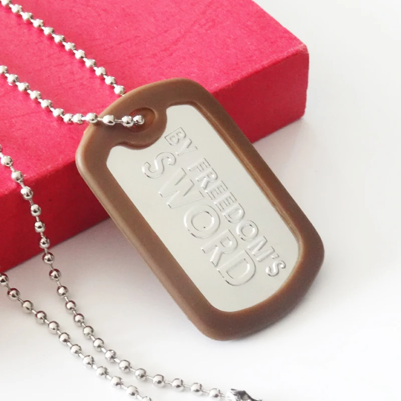 Wholesale Custom High Quality Zinc Alloy Stainless Steel Laser Engraved Metal Dog Tag With Your Logo