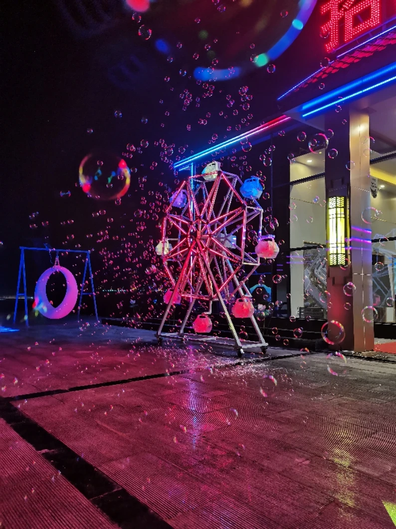 1000w Ferris Wheel Attractive Price Automatic Stage Big Bubble Machine