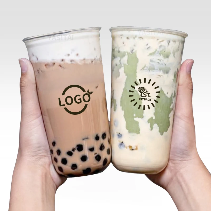 Good price Manufacturers plastic U cup  ice cream cup with lids