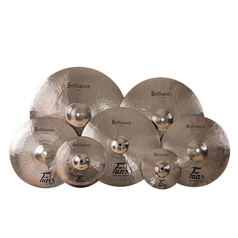 New Product Raindrops Electric Drums Cymbals Four Pieces 100% Handcraft Cymbal Set