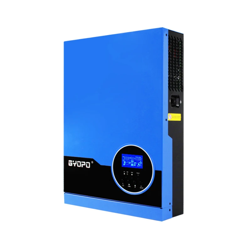 Gyopo 3500w 3.5kw hybrid solar inverter with battery charger and ups power supply 24v dc