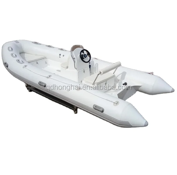 4.8m white Fibreglass hull boat with CE certification for fishing