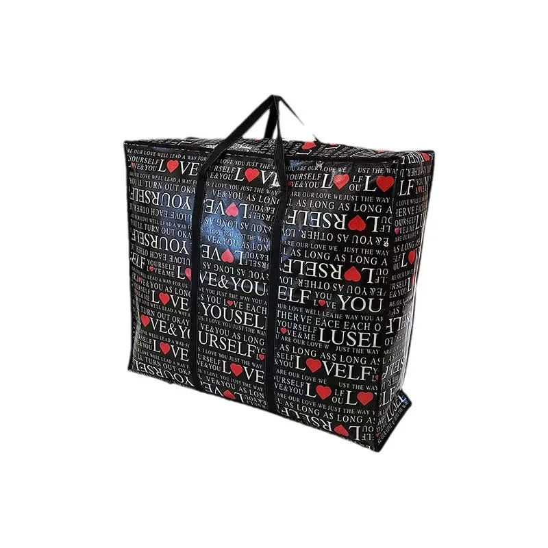 Wholesale non-woven fabric clothes multiple sizes blankets varied styles storage bags large capacity travel moving luggage bags