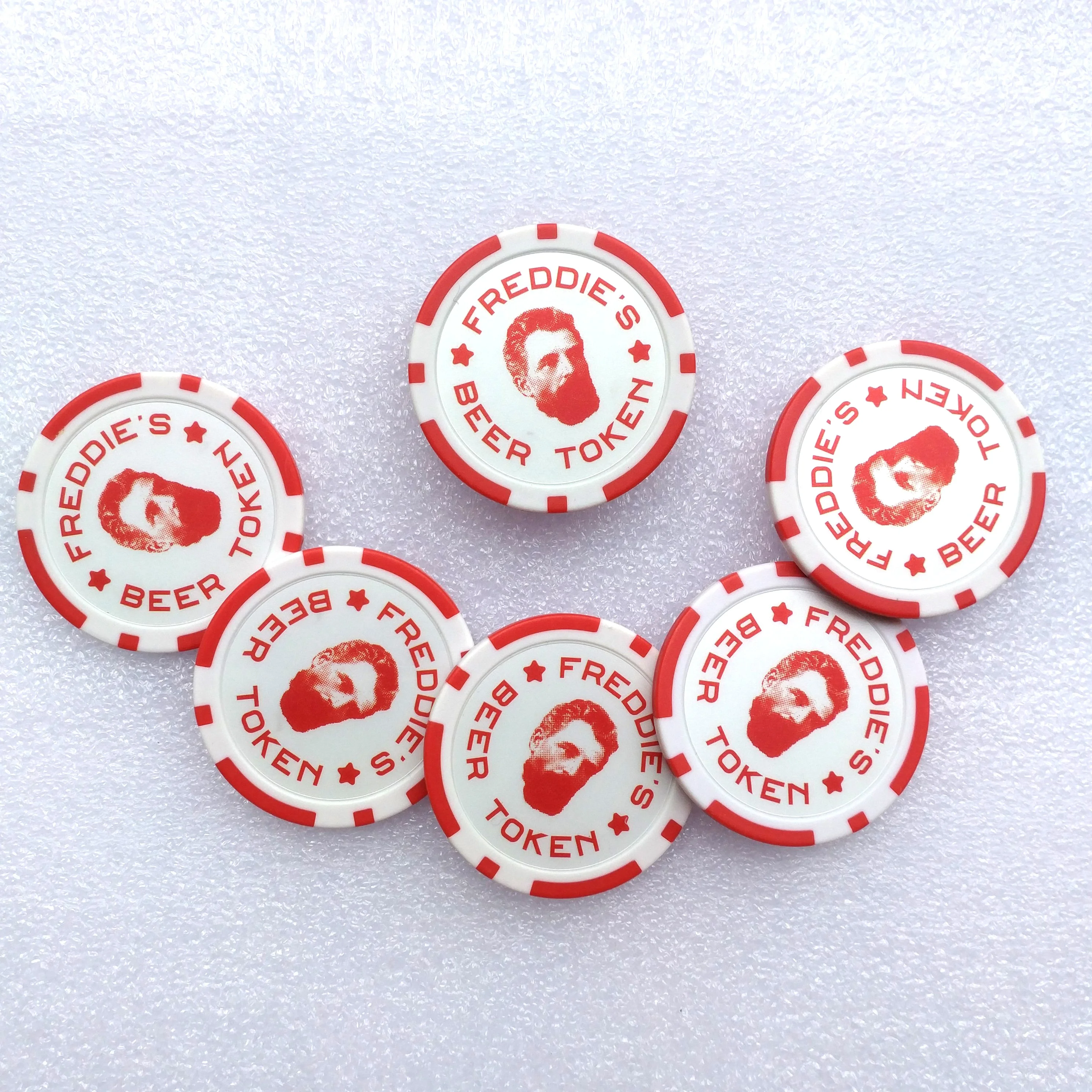 Custom beer token drinking jetons souvenir poker chip