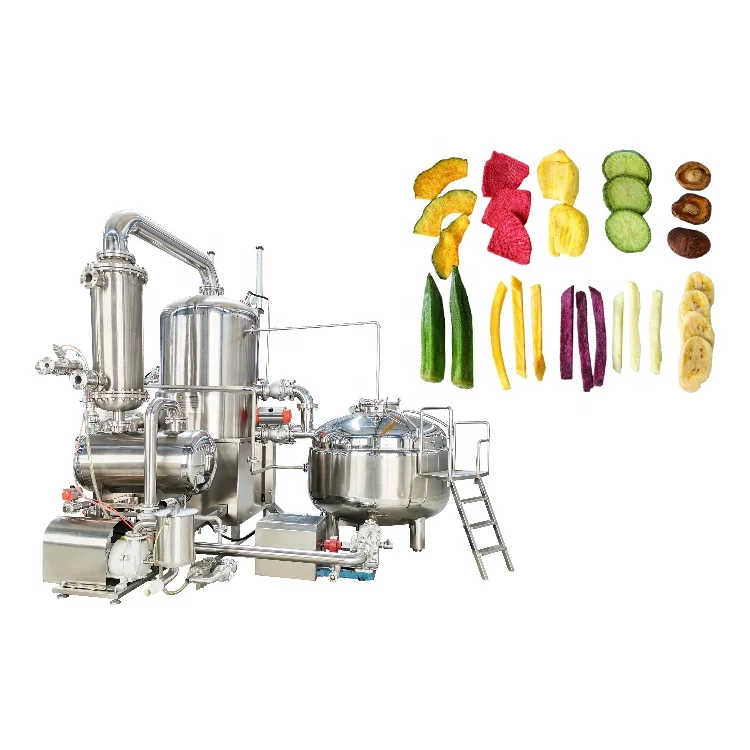 200 Kg Per Batch Fruit And Vegetable Apple Chips Vacuum Frying Machine Snacks Vacuum Fryer