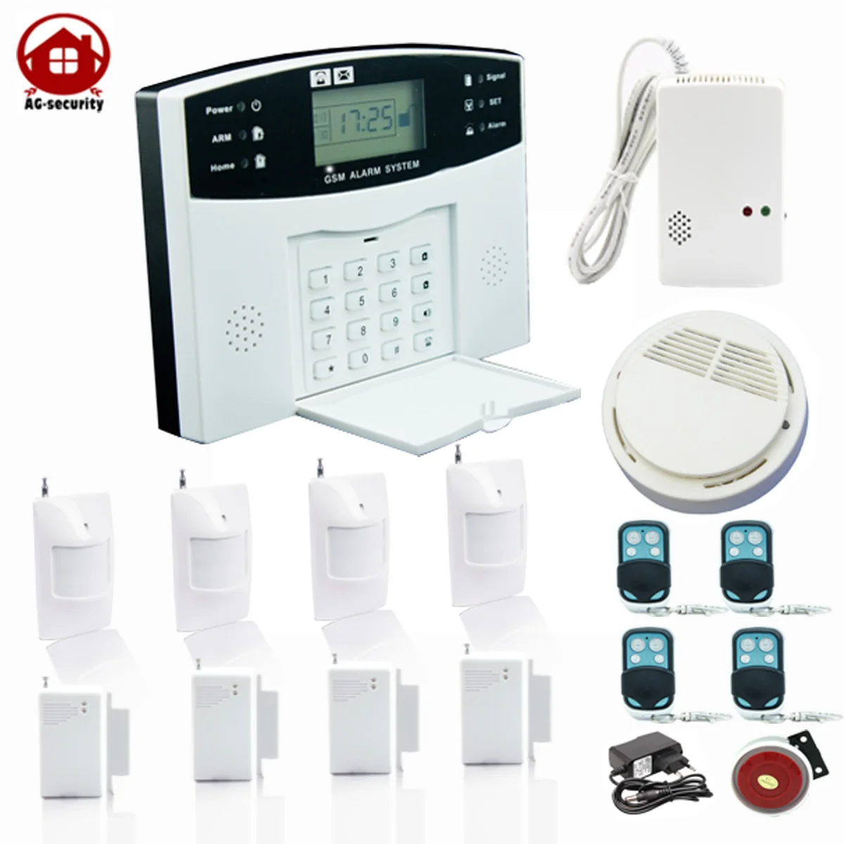 wireless universal  RF433mhz  1527 metal remote control  for security home alarm system
