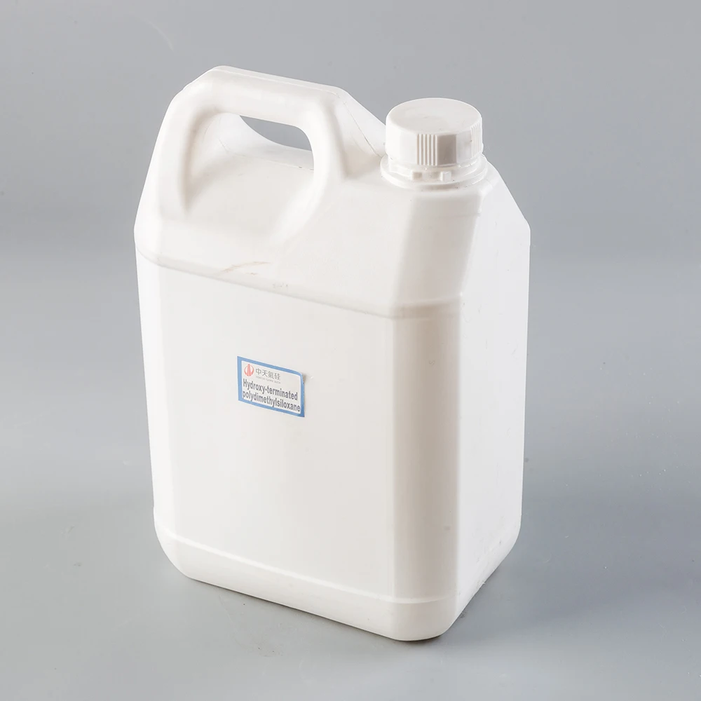 Good Performance Non-Toxic Hydroxy-Terminated Polydimethylsiloxane Rtv Silicone Gum Oh Polymer 107 Rtv