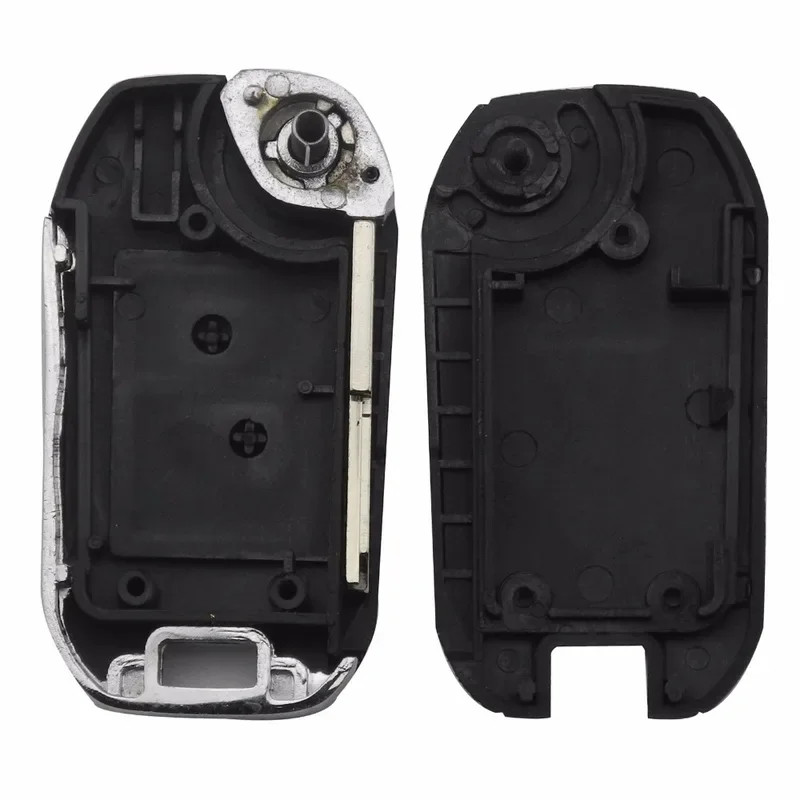 Modified Flip Remote Key Shell for Peugeot 206 207 306 307 for Citroen C2 C3 C4 C5 C8 Xsara Picasso 2 Button