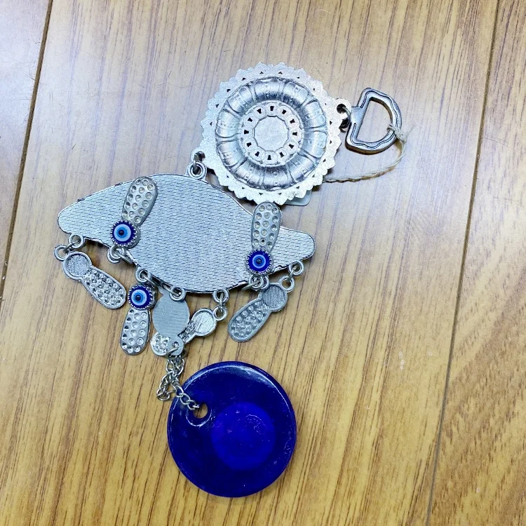 Other Wedding Decorations Glass Turkish Eye Pendant Wall Hanging Evil Eye Decor for Home