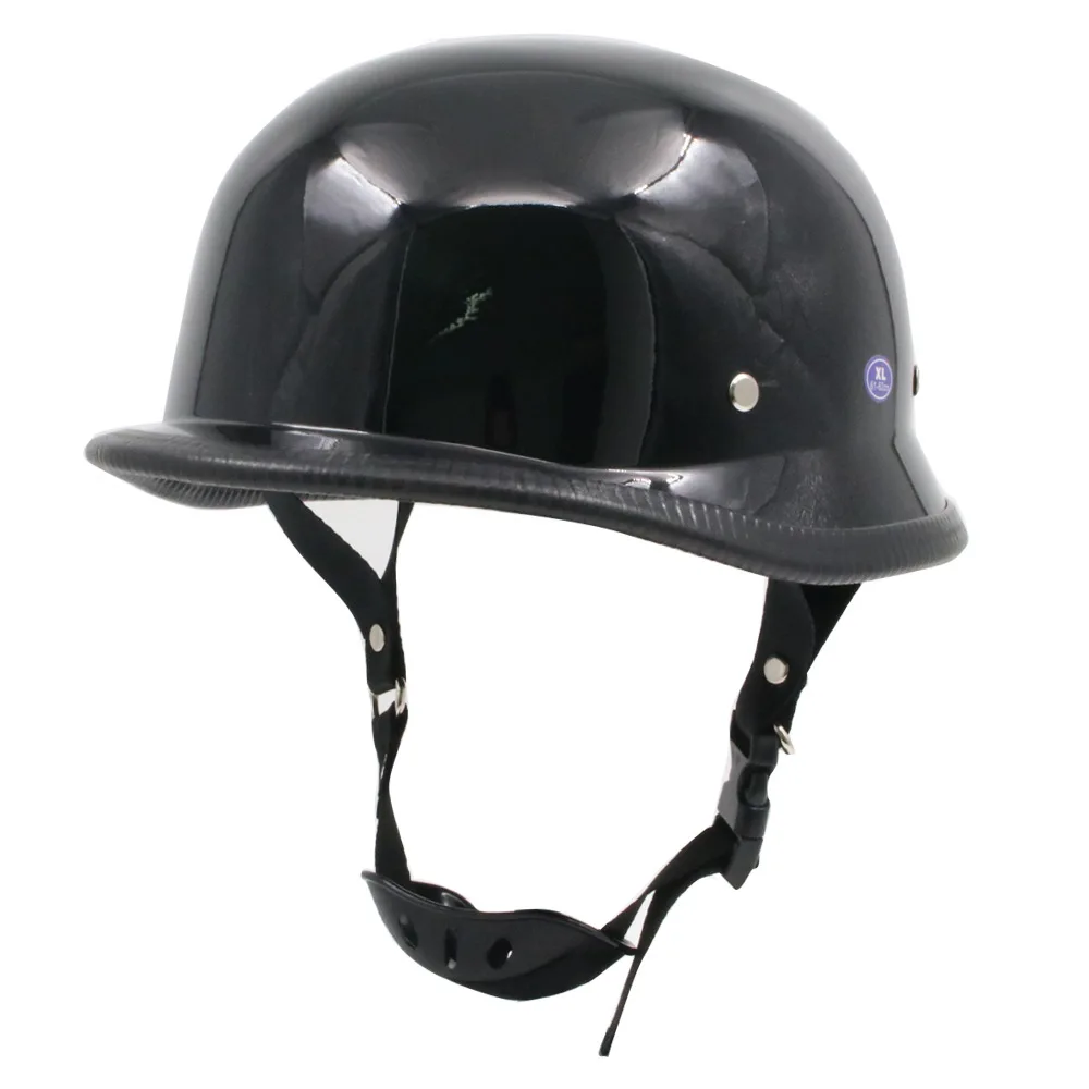 Motorcycle Helmet Vintage Half Face Helmet Retro German Style chopper Cruiser