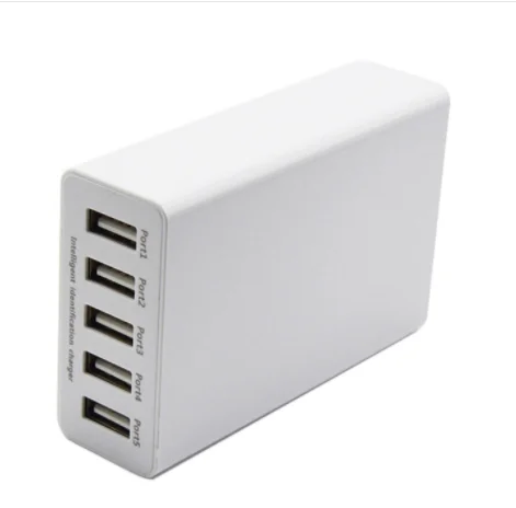 Универсальное зарядное устройство с несколькими портами usb 5 USB-портов В 8 А 40 Вт зарядные устройства электростанция для