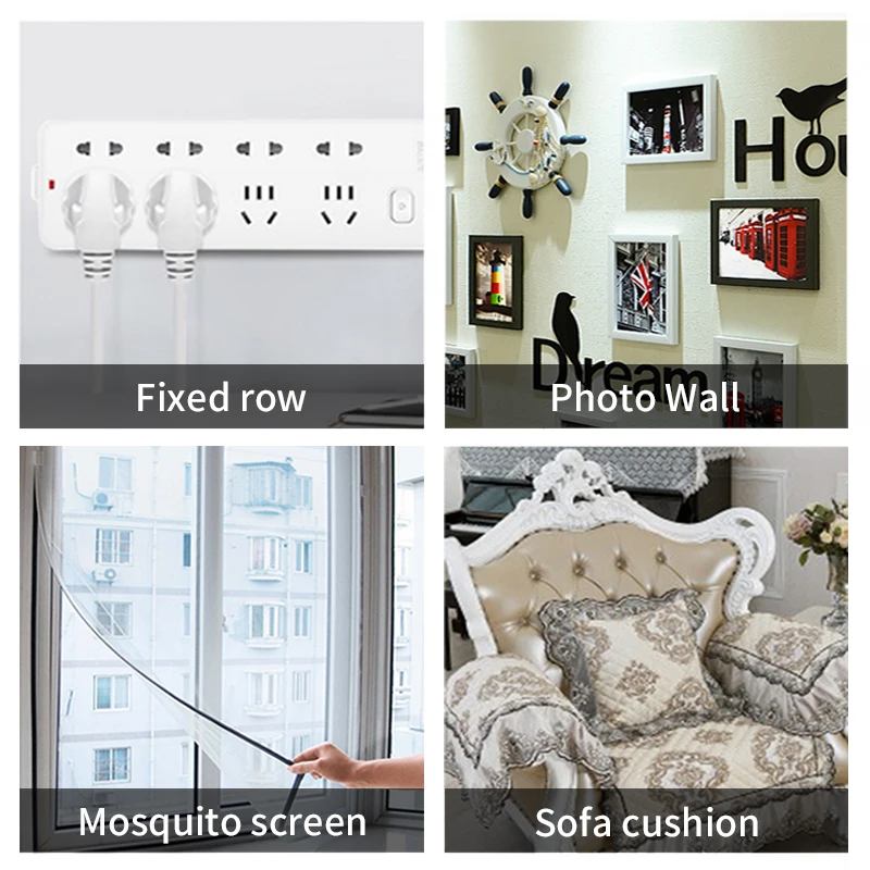 Высококлейкие бархатные термостойкие занавески 30 мм, тонкий клей для задней части, Самоклеящиеся Застежки, обычная лента с крючком и петлей