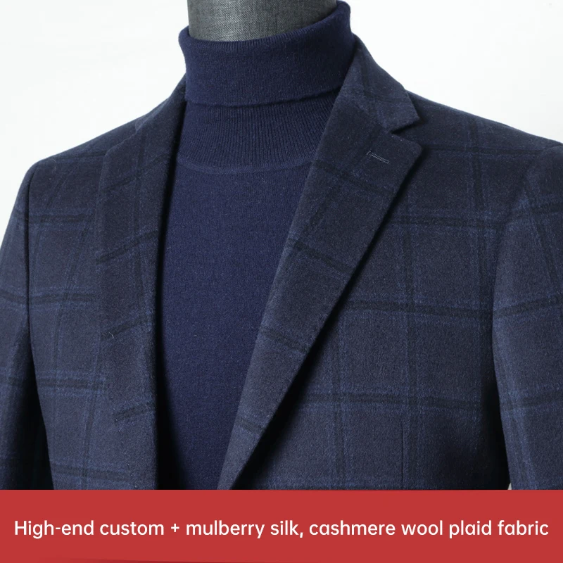 Office Wear Customized Logo and Brand  Men Suits Slim Fit Suit Black Wedding Suit Blazer Jacket