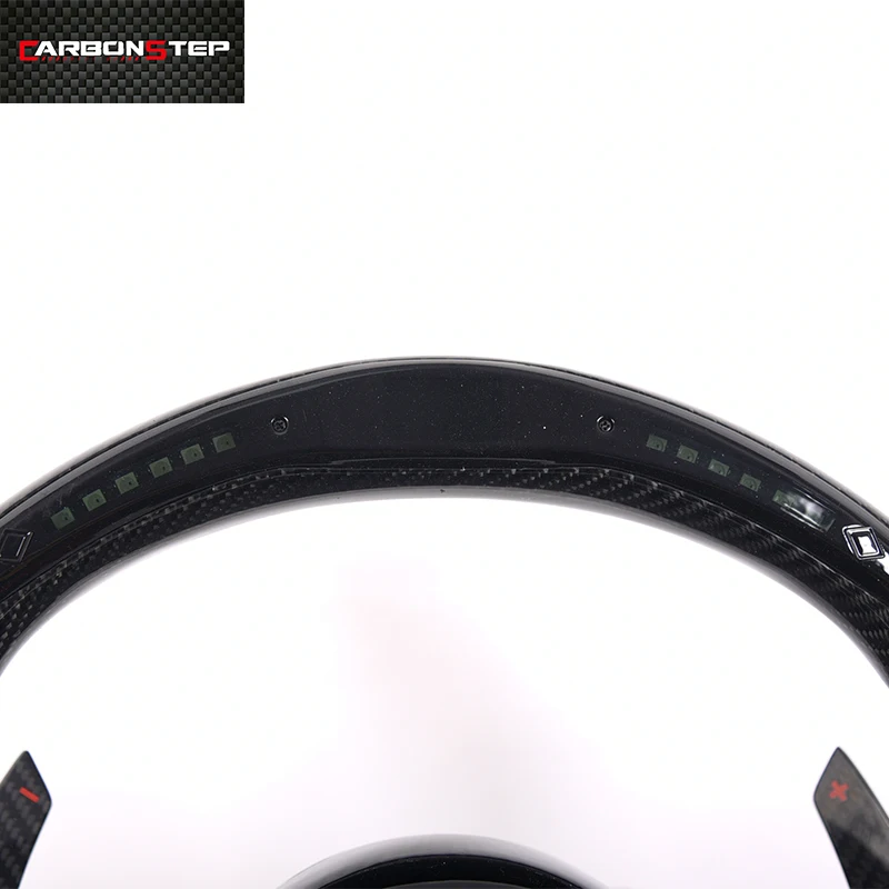 809 Carbon Fiber Steering Wheel LED Steering Wheel For W205 C63AM-G W213 E63 G63AM-G GLS63S GLA45 A45