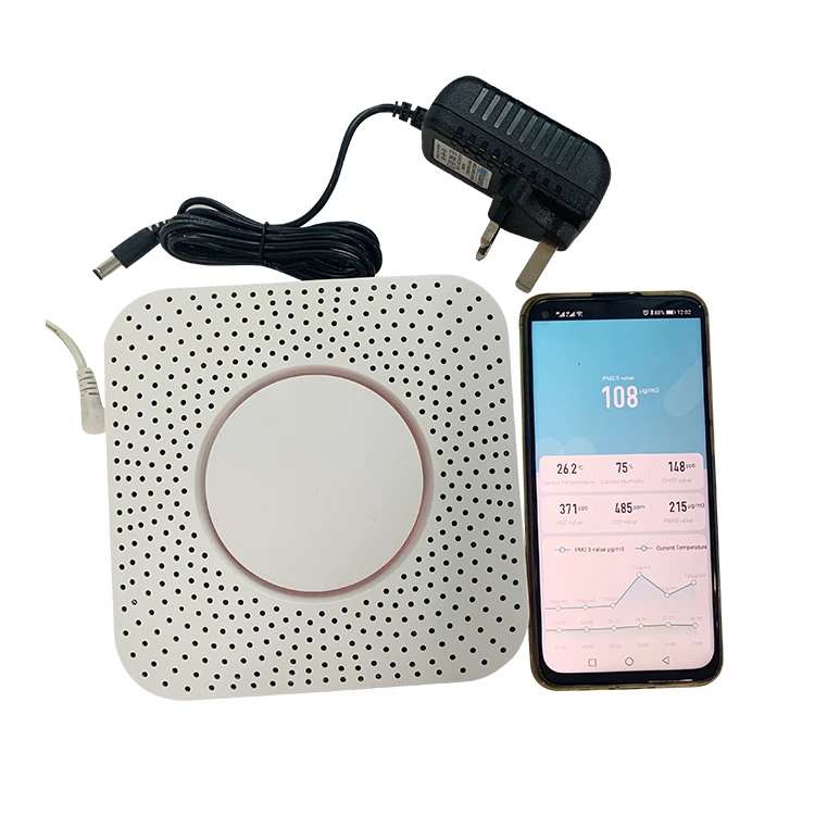 Low Price Air Quality Monitor Analyzers Co2 Meter Sensor Intellect Co2 Tester o3 Air Quality Monitor Portable Detector