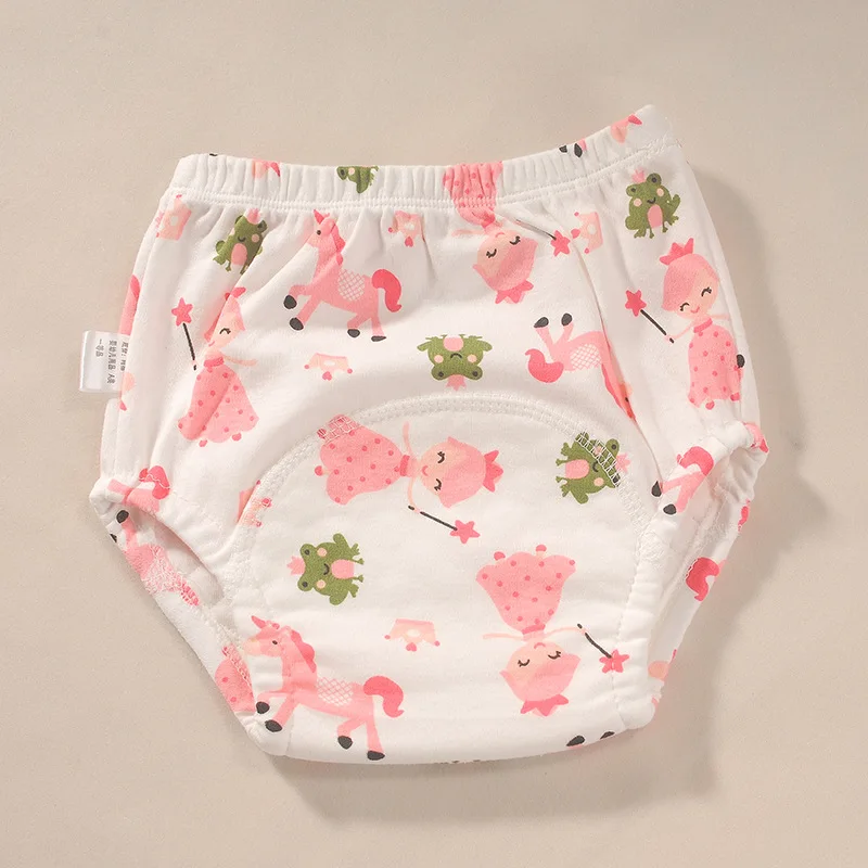 New Infant Breathable Training Pants Baby Toddler Pants Six Layers Cloth Diapers for Babies