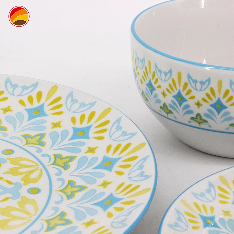 Customized Dinnerware Sets Wholesale Dishes & Plates Dinnerware Set Hand Painted Ceramic Dinnerware