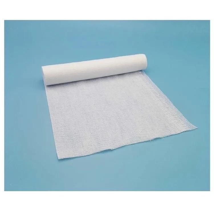 Factory sale Medical Absorbent Hemostatic Gauze Surgical Supplies Materials Comfortable Medical Absorbent Gauze Roll