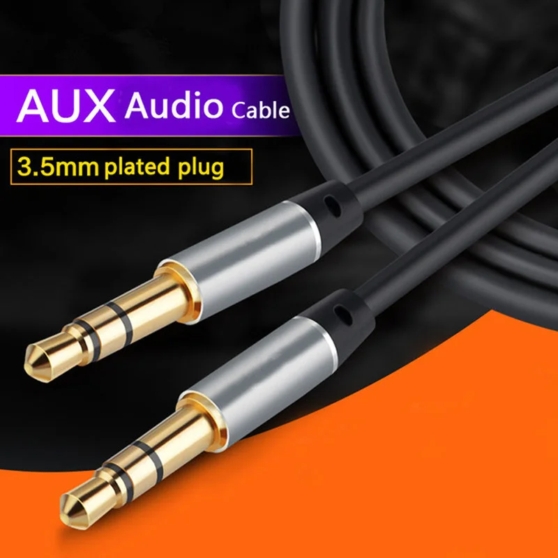 Popular 3.5mm AUX Male to Male for Car iPod MP3 Headphone Beats Speaker Auxiliary Extended Stereo AUX Cord Jack Audio Cable