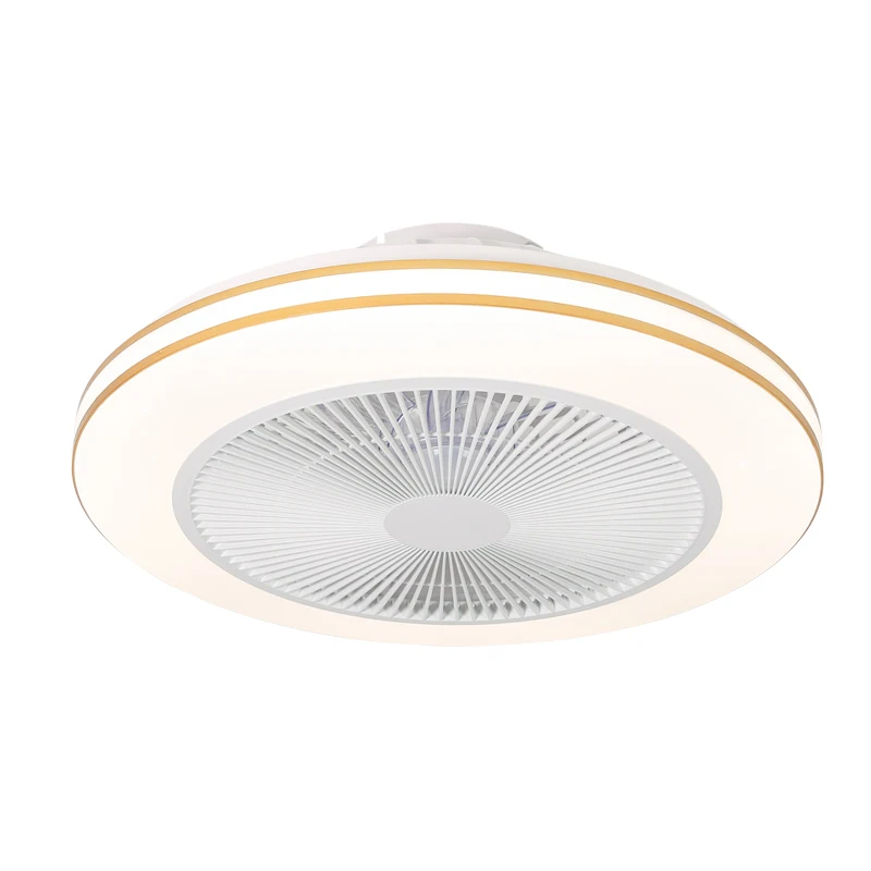 Modern DC Smart Bldc Tuya Wifi LED Smart Ceiling Fan with Light Energy Saving & Noiseless for Bedroom App Remote Control Switch