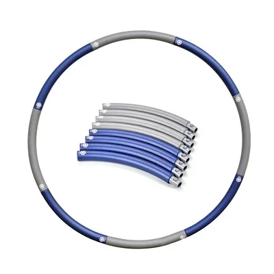 Amazon top seller Plastic fat reduction fitness hula hoops  Remove the portable weighted hula hoops