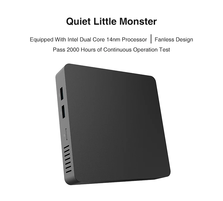 WIN10 Mini Desktop Computer N3350 6GB 128GB SSD Dual Band WiFi Gigabit Ethernet BT 4.0 Micro PC Mini PCs