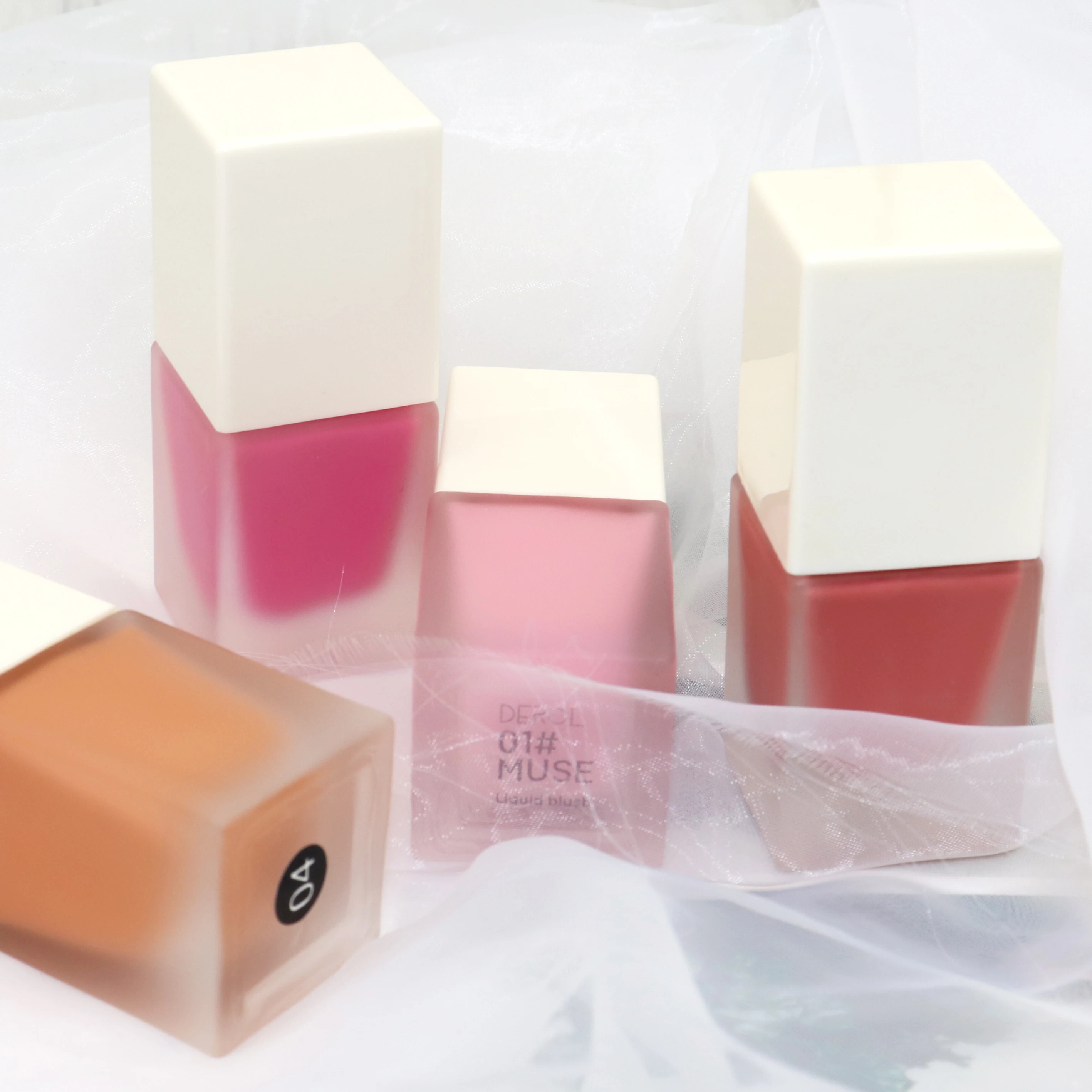 Private Label Own Brand Cream Pigment Makeup Highly Pigmented Velvet Mousse Blush for Face Custom Liquid