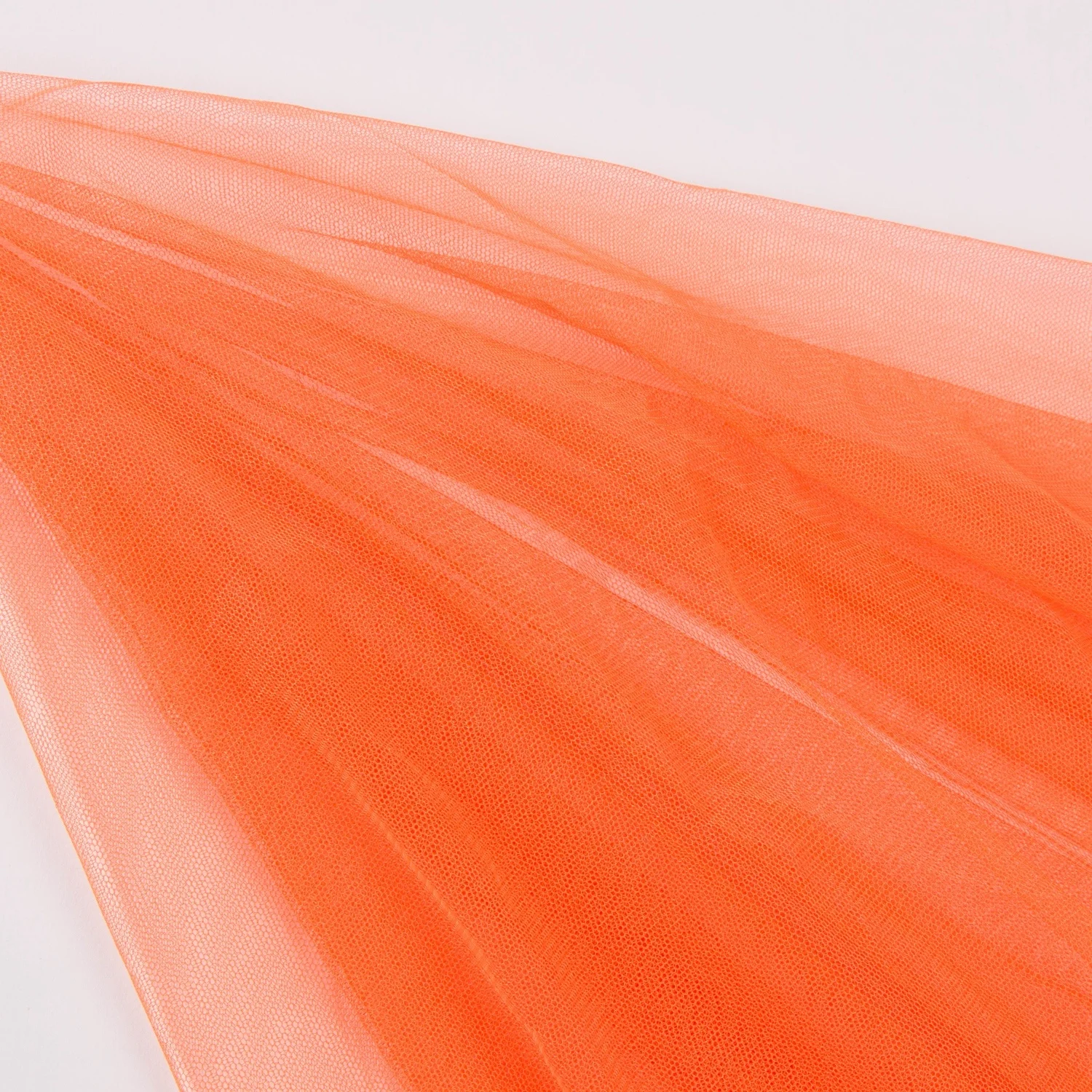 Wholesale Knitting Deco Poly Mesh Fabrics Plain Illusion Tulle Fabrics For Wedding Dresses