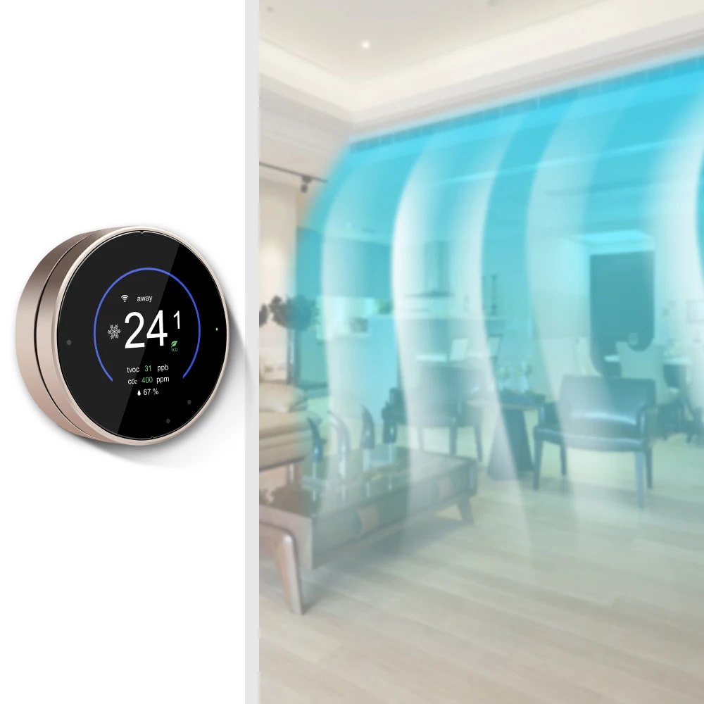 WiFi Tuya Heat Pump System Air Conditioner Smart A/C Thermostat with Modbus