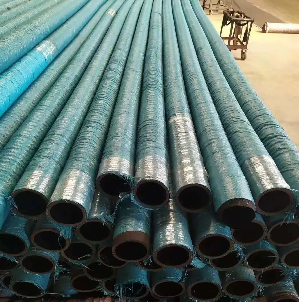 High Quality Multiple Cloths Cover Explosion-proof And Wear-resistant Flexible Rubber Air Water Pipe Hose