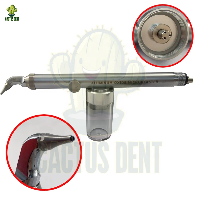 Sandblasting machine dental aluminum oxide sandblaster air abrasion with water / Orthodontic abrasive instrument microblaster