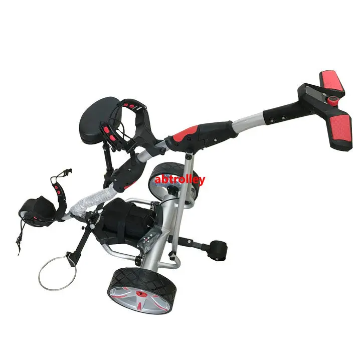 
Germany 3 wheel electric lithium battery golf buggy cart electric golf trolley Aluminum Remote Control 