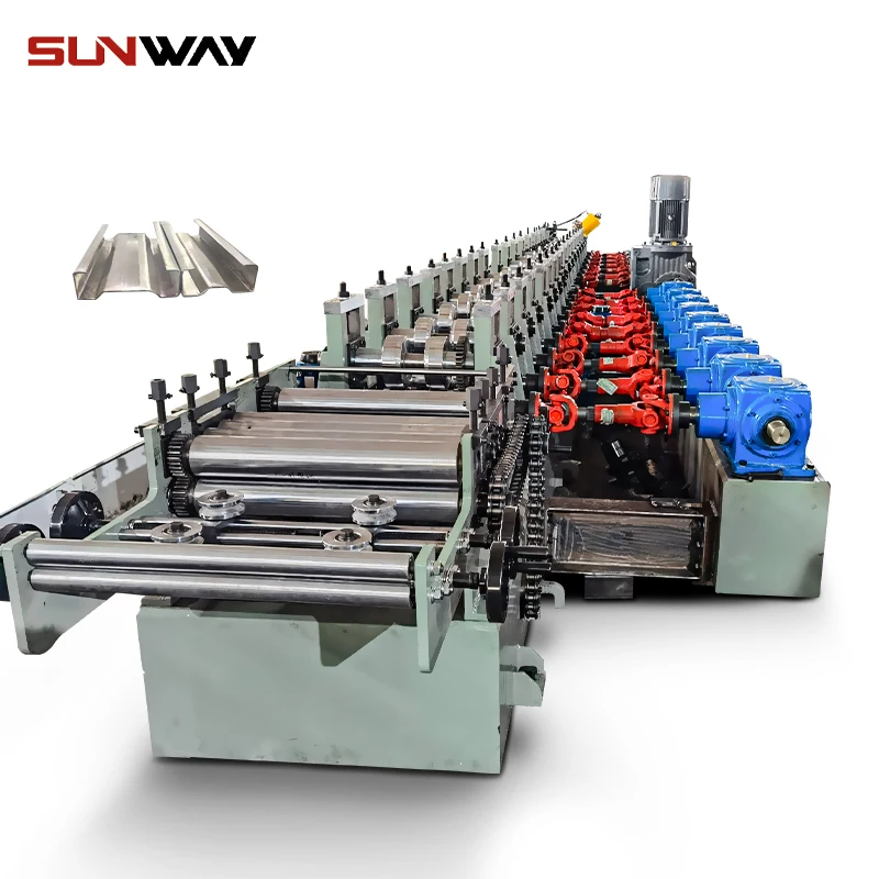 Hot Dipped Galvanised Steel M Shape Sigma Profile Roll Forming Machine