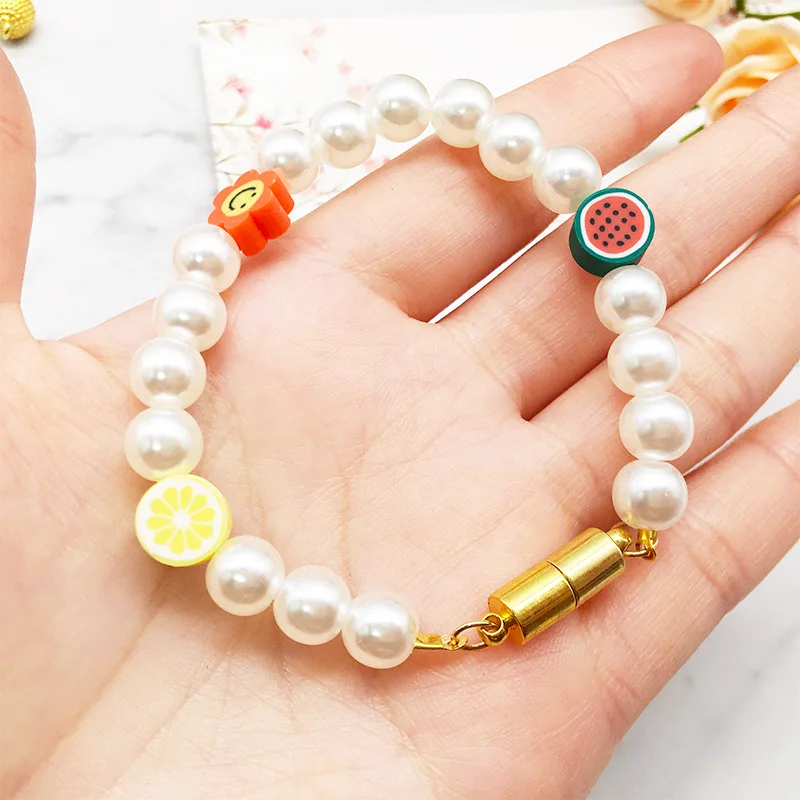 Round/Heart Clasps Ball Jewelry End Clasp Connectors for Jewelry Making DIY Bracelet Necklace Accessories