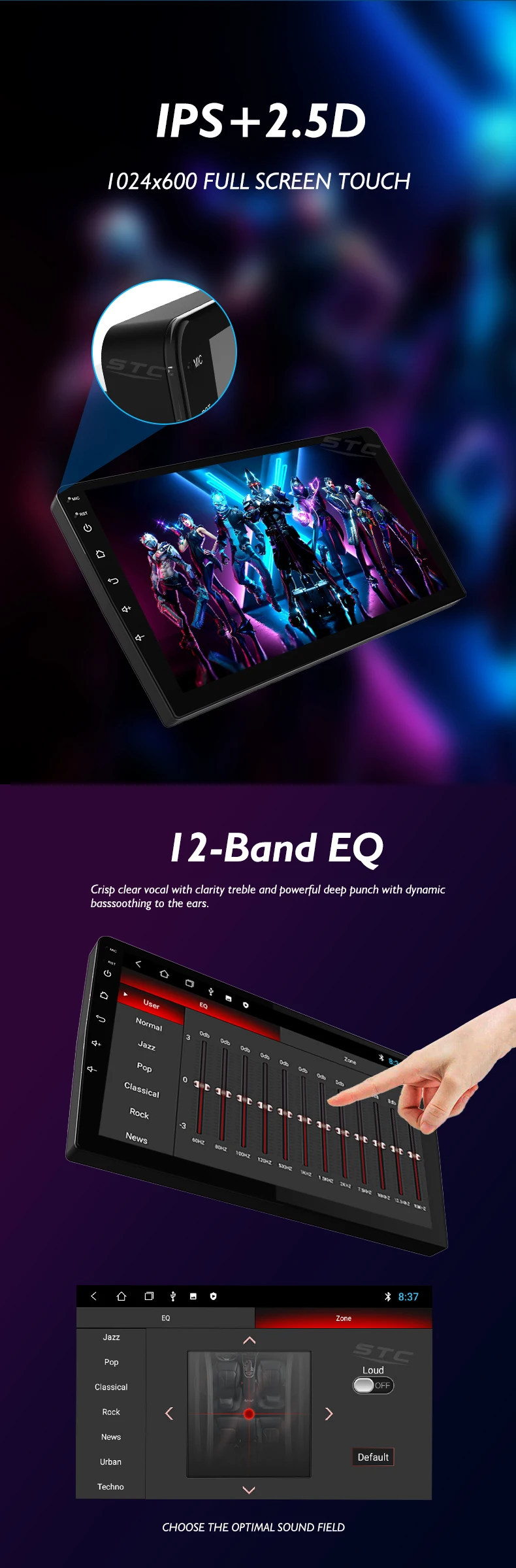 2.Professional Manufacturer Android System Radio Car 9 Inch Car Dvd Player Touch Screen Mp5